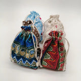 10pcs Jute Bag Sack Cotton Drawstring Gift Bags Wedding Party Pouches
