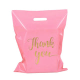 10Pcs Plastic Thank You Gift Bag Wedding Birthday Party Christmas Gift Packaging