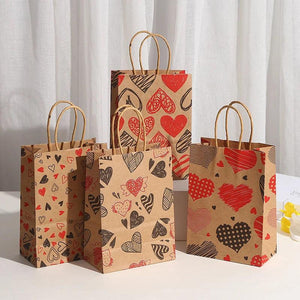 Valentines Gift Bag Love Heart Chocolate Candy Packaging Wedding Supplies