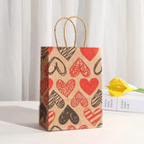 Valentines Gift Bag Love Heart Chocolate Candy Packaging Wedding Supplies