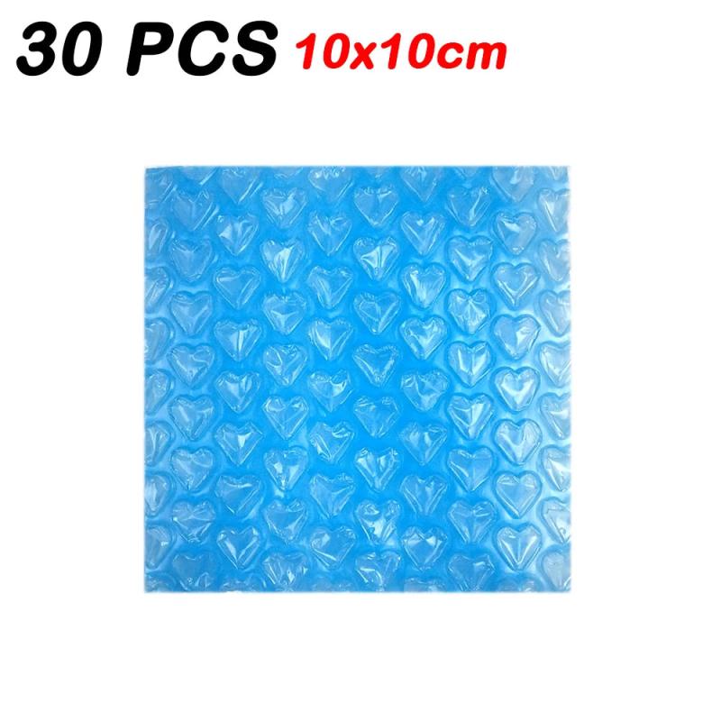 30pcs Heart Shaped Bubble Mailers Envelope Foam Packing Bags