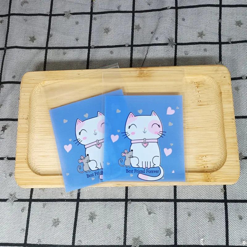Cartoon Gift Bags Self-adhesive Packaging