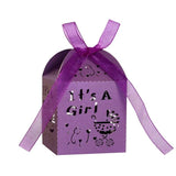 Pink Gift Boxes for Girl Baptism Baby Shower Birthday Party Favor
