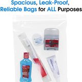 Clear Zip Lock Bag Thick Plastic Pouches Jewelry Food Storage Bag
