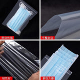 Clear Zip Lock Bag Thick Plastic Pouches Jewelry Food Storage Bag
