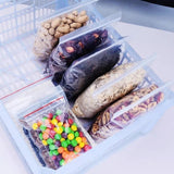 Clear Zip Lock Bag Thick Plastic Pouches Jewelry Food Storage Bag