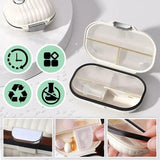 Travel Mini Medicine Box Sealed Storage for Pill
