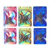10pcs Pink Holographic Ziplock Foil Bags for Food & Jewelry Storage