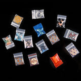 100Pcs/Lot 4x5cm Ziplock Bags Transparent Plastic Jewelry Pouches