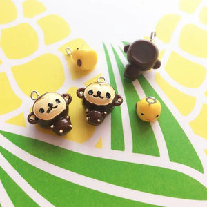 10pcs Animals Resin Charms Pendant DIY Decoration