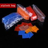0.24mm 100pcs Mini Zip lock Bags Plastic Packaging Bags Ziplock Pill Jewelry Pou