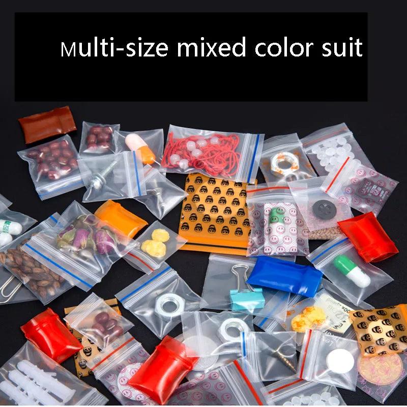 Cartoon Earrings Jewelry Storage Bag, Self-Sealing Accessory Sealing