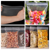 Thickened Zipper Self Sealing Bags Reusable Plastic Bags