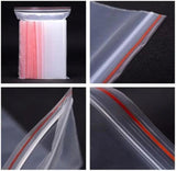 Thickened Zipper Self Sealing Bags Reusable Plastic Bags