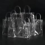Transparent PVC Handbag for Women Toiletries Cosmetic Storage