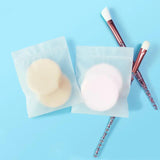 50pcs CPE Frosted Ziplock Bags for Jewelry Storage Packaging