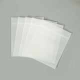 50pcs CPE Frosted Ziplock Bags for Jewelry Storage Packaging