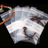 Small Zip lock Bags Plastic Packaging 100pcs