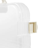 Portable File Box Plastic Pencil Case A4 Folder With Lock Handle
