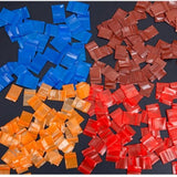 100pcs Colorful Small Ziplock Bags Jewelry Storage Gift Packaging
