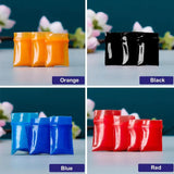 100pcs Colorful Small Ziplock Bags Jewelry Storage Gift Packaging
