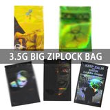 Holographic Zip Lock Bags for Jewelry & Cosmetics Storage