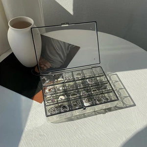 Multi-grid Jewelry Storage Box Big Capacity Beads Organizer Case