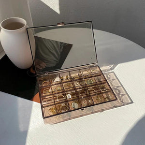 Multi-grid Jewelry Storage Box Big Capacity Beads Organizer Case