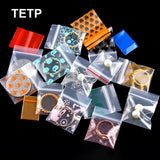 100pcs Ziplock Bags for Home Travel Jewelry Storage