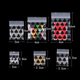 100pcs Ziplock Bags for Home Travel Jewelry Storage