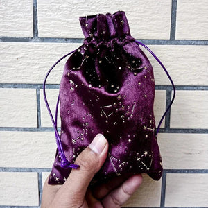 Velvet Star Tarots Oracle Cards Storage Bag