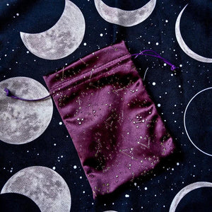 Velvet Star Tarots Oracle Cards Storage Bag