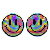 Rainbow Holographic Mylar Zipper Lock Bag for Candy & Jewelry