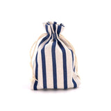 10-Piece Cotton Drawstring Bags - Travel Storage Pouches