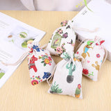 10-Piece Cotton Drawstring Bags - Travel Storage Pouches