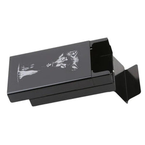 Wolf Metal Cigarette Case Personalized Ultra Thin Automatic Cigarette Holder