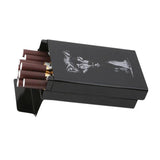 Wolf Metal Cigarette Case Personalized Ultra Thin Automatic Cigarette Holder