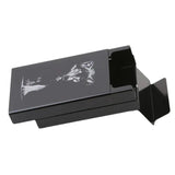 Wolf Metal Cigarette Case Personalized Ultra Thin Automatic Cigarette Holder