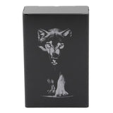 Wolf Metal Cigarette Case Personalized Ultra Thin Automatic Cigarette Holder