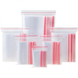 Clear Zip Bags 4x6 3x5cm 6x8 Pouches Poly Jewelry Food Ziplock