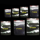 Clear Zip Bags 4x6 3x5cm 6x8 Pouches Poly Jewelry Food Ziplock