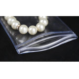 100PCS Clear Zip lock Bags Self Sealing Resealable Packaging Pouches
