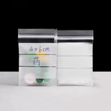 100pcs 16 wire Self Resealable Plastic Zip Lock Jewelry Bag