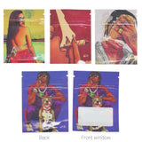 Cartoon Sexy Women Ziplock Bags for Storage 1G - 6*8 CM