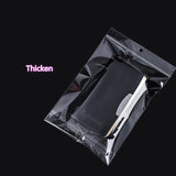 200pcs 7wires Transparent Opp Bag Earrings Jewelry Hanging Hole Pack