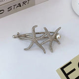 Starfish Frog Buckle Twist Clip Ponytail Clip Hair Ornaments
