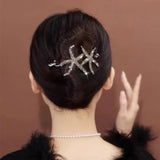 Starfish Frog Buckle Twist Clip Ponytail Clip Hair Ornaments