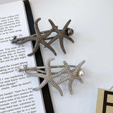 Starfish Frog Buckle Twist Clip Ponytail Clip Hair Ornaments