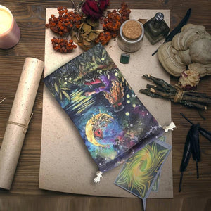 Drawstring Tarot Card Velvet Bag 5.5 x 8