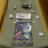 Drawstring Tarot Card Velvet Bag 5.5 x 8